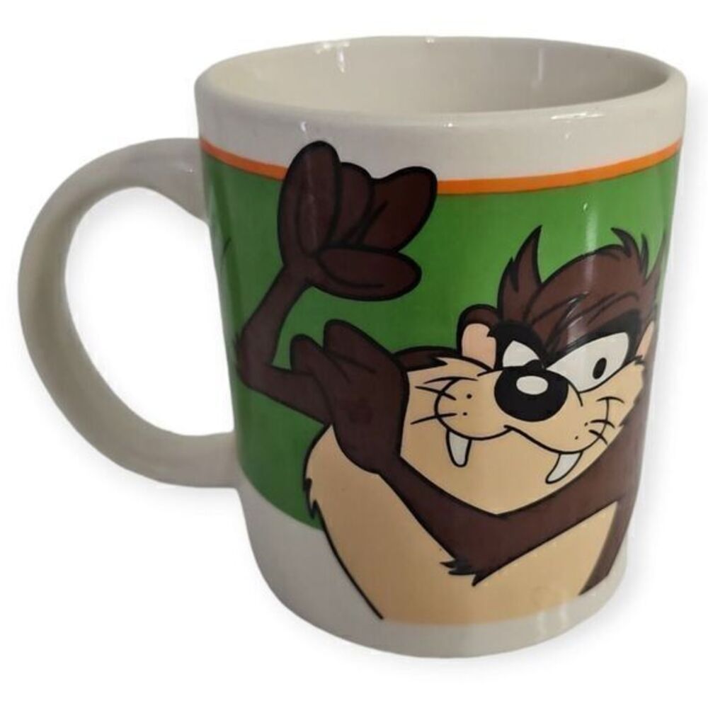 Vintage Taz Tasmanian Devil Mug Looney Tunes 1999 Gibson